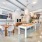 Co-working space and shuffleboard